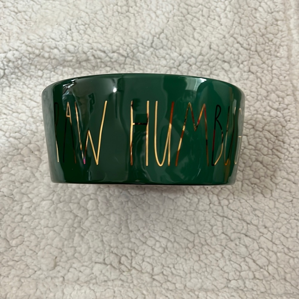 Rae Dunn paw humbug pet dish